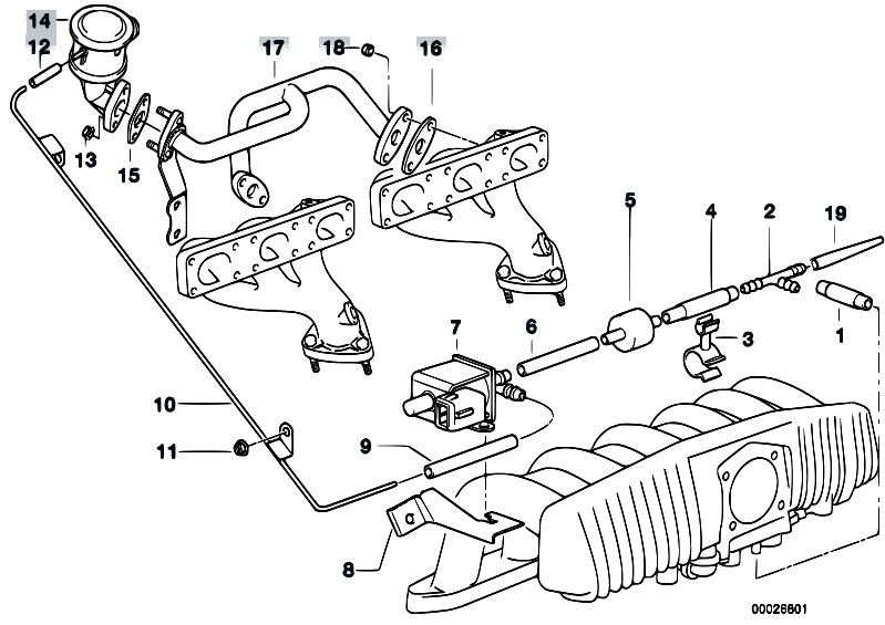 2001 Bmw 325i vacuum diagram