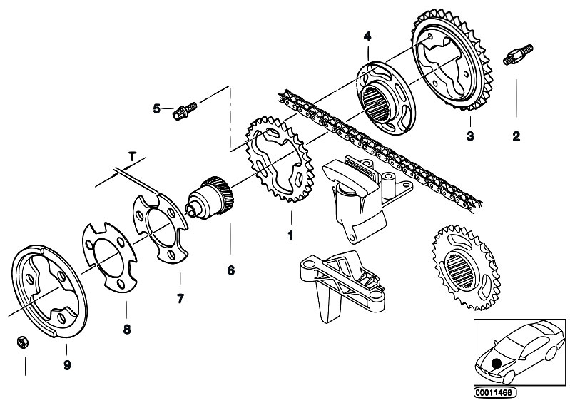 Original Parts for E60 530i M54 Sedan / Engine/ Valve ... 323ci belt diagram 
