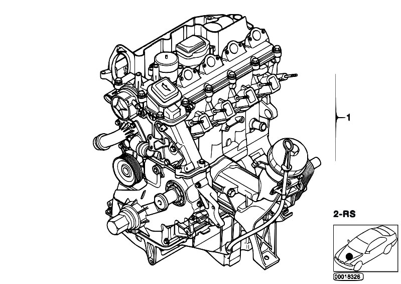 Bmw 320d e46 engine parts #4