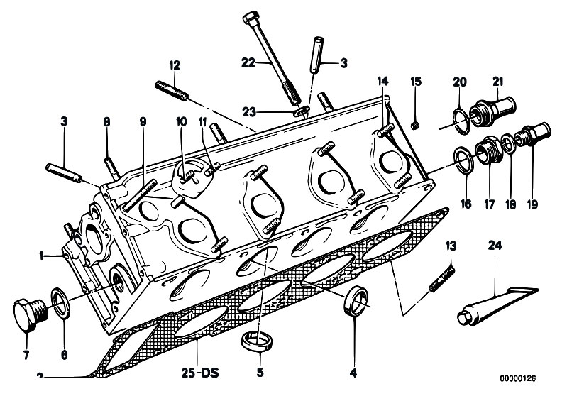 Original Parts for E21 318i M10 Sedan / Engine/ Cylinder ... 79 bmw 320i engine diagram 