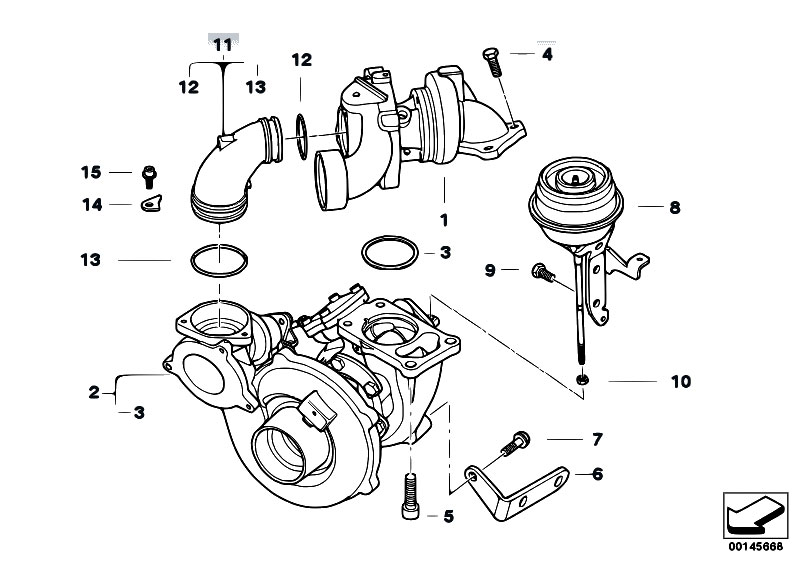 Bmw 535d turbo diagram #5