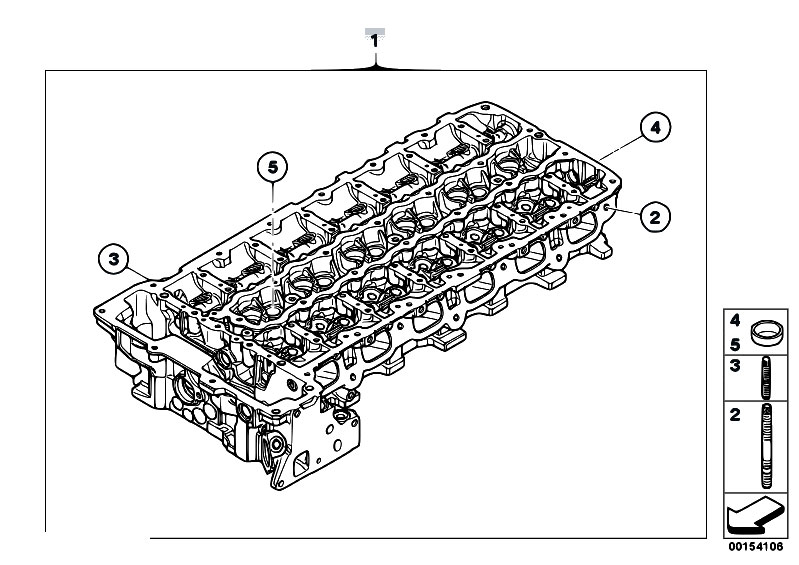 Original Parts For E92 335i N54 Coupe Engine Cylinder