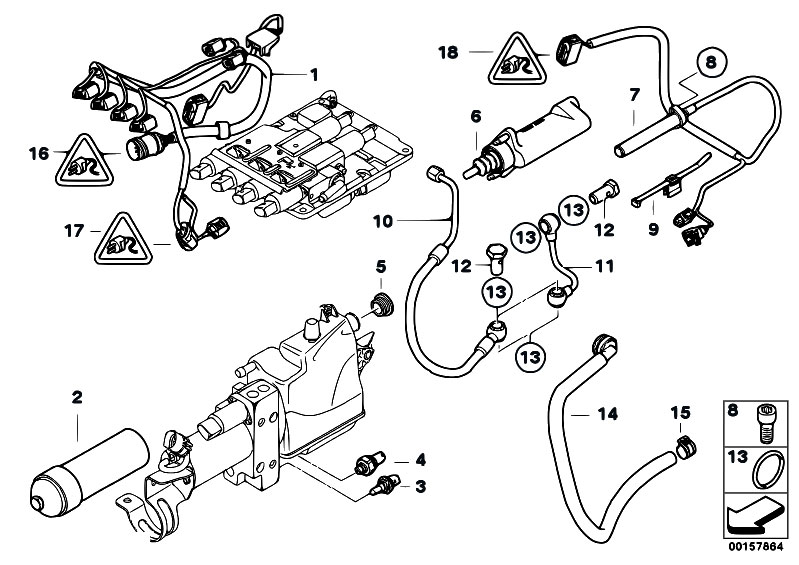 Original Parts For E64 M6 S85 Cabrio Manual Transmission