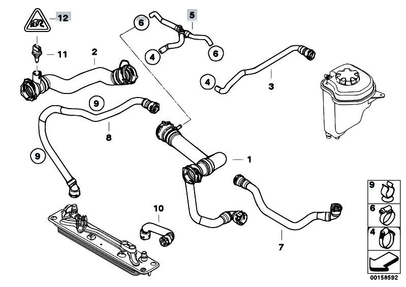 Original Parts For E70 X5 4 8i N62n Sav Radiator