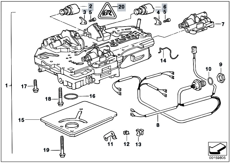 Original Parts for E34 535i M30 Sedan / Automatic Transmission/ Zf