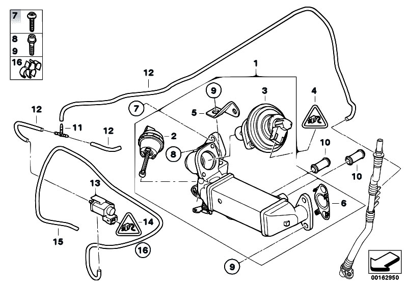 Bmw vacumm hose diagram #6