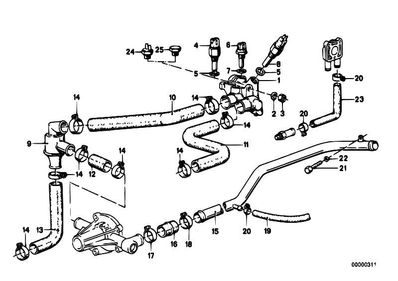 Bmw m10 vacuum diagram #6
