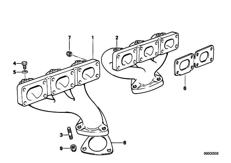Bmw m50 manifold part number #3