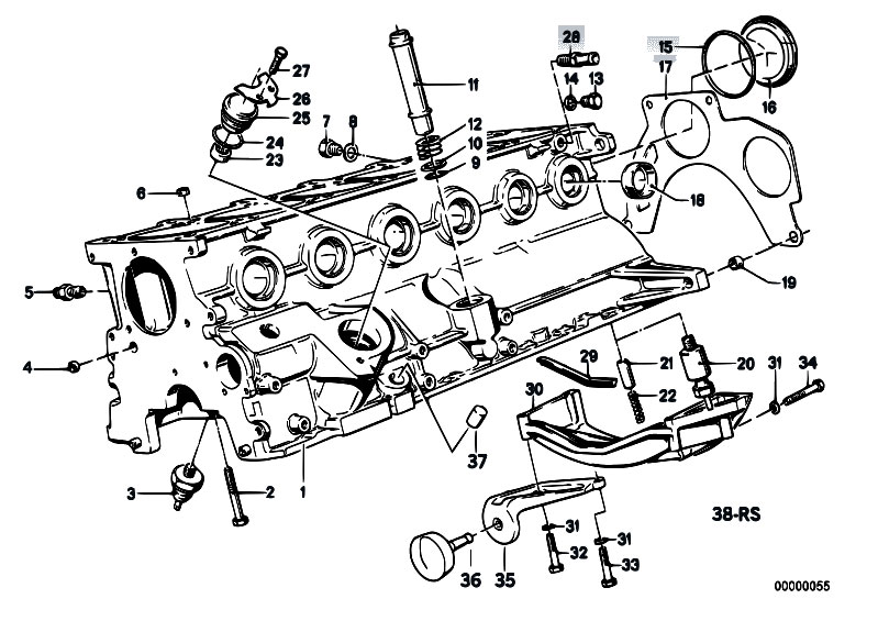 Original Parts For E34 520i M20 Sedan    Engine   Engine