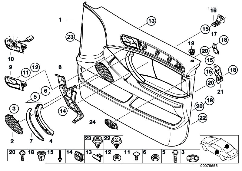 Bmw airbag door emblem #6