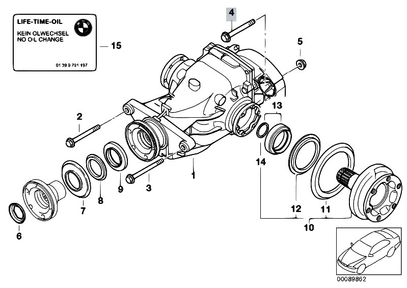 Bmw e36 differential part numbers #2