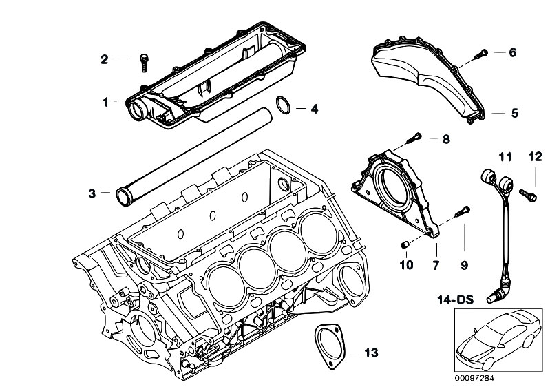 Original Parts for E66 745Li N62 Sedan / Engine/ Engine ... bmw n62 wiring diagrams 