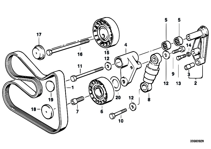 Bmw e36 320i engine diagram #7