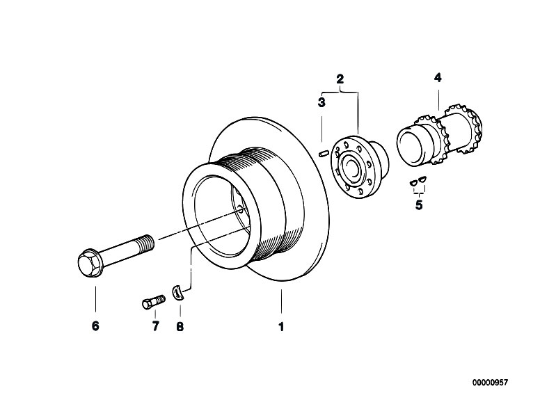 Bmw M62 Engine Diagram Original Parts for E53 X5 4.4i M62 SAV