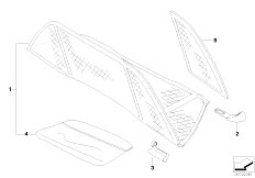 E46 318Ci N46 Cabrio / Sliding Roof Folding Top/  Wind Deflector
