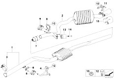 Bmw 320d exhaust system diagram #4