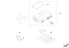 E63 645Ci N62 Coupe / Communication Systems/  Telematics Platform Accessories