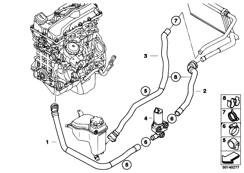 All 95 318i Engine Diagram Hose