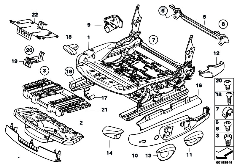 [DIAGRAM] Bmw E90 Seat Diagram
