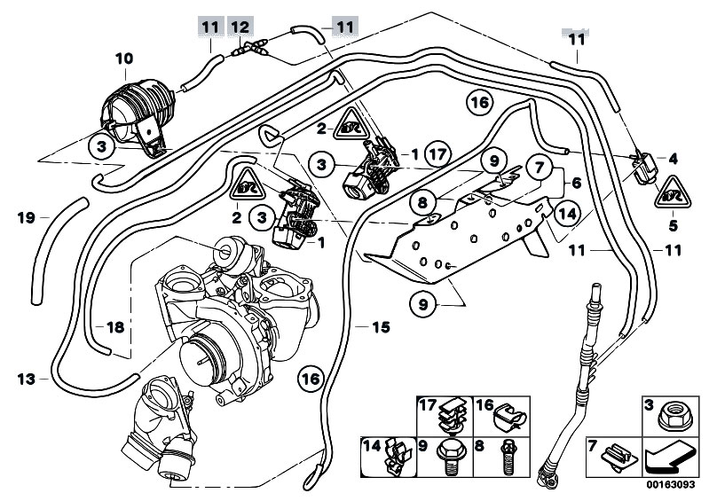 Original Parts for E81 123d N47S 3 doors / Engine/ Vacum ... bmw 745i wiring diagrams 