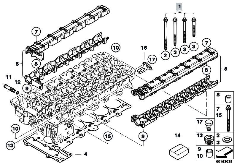 Original Parts For F01 740i N54 Sedan Engine Cylinder