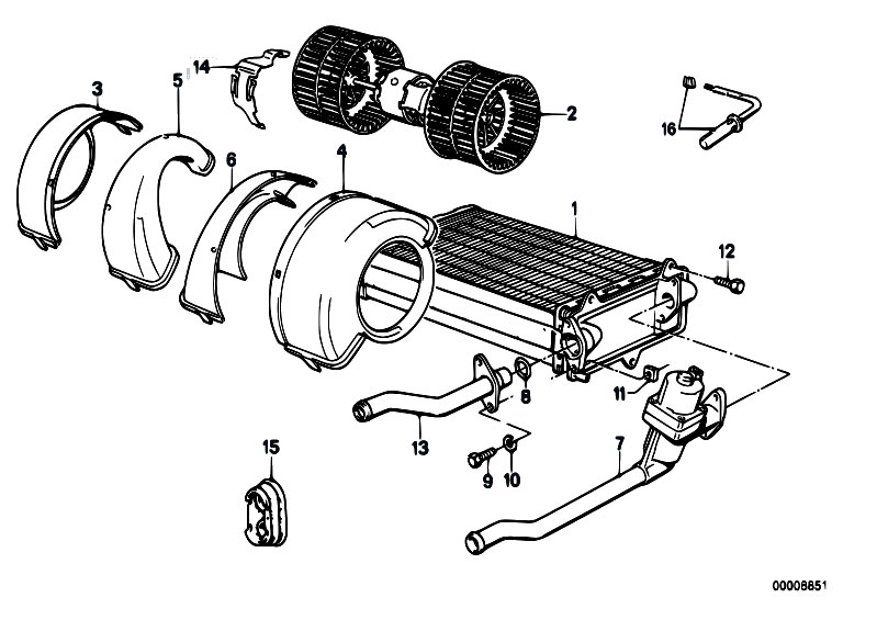 Original Parts for E30 M3 S14 Cabrio / Heater And Air ... e30 ac wiring 